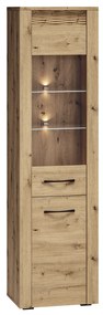 Vitrină Anika 3 (stejar artisan). 1035401