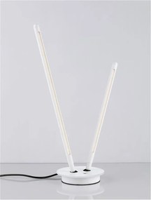 Lampa de masa LED design modern INTEC, alb
