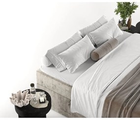 Pat boxspring maro deschis cu spațiu de depozitare 180x200 cm Yoko – Maison de Rêve
