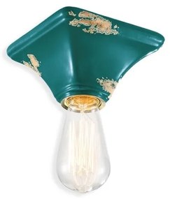 Plafoniera design retro realizata manual din ceramica VINTAGE, 15x15cm