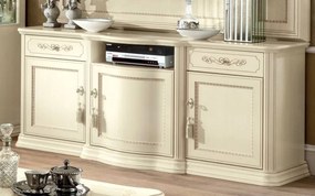 Set lemn masiv crem Living Caterina