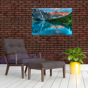 Tablou - Lac turcoaz (90x60 cm)