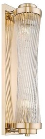 Aplica de perete eleganta design modern SERGIO auriu H-57cm