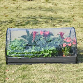 Outsunny Mini Sera de Gradina pentru plante, legume, fructe, gradinarit cu acoperire in PVC transparent | Aosom Romania