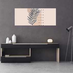 Tablou - Foaie ilustrată N⁰2 (120x50 cm)