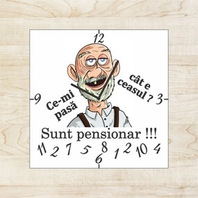Ceas personalizat pentru pensionare