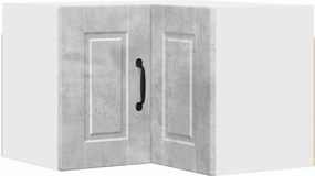 vidaXL Dulap de bucătărie Gri din beton 57 x 57 x 40 cm Lemn compozit