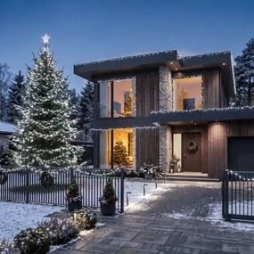 BRILAGI - LED Instalație luminoasă de exterior pentru Crăciun 1000xLED/8 funcții 105 m IP44 alb rece