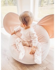 Fotoliu puf pentru copii roz deschis Ears – The Brooklyn Kids