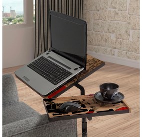 Suport pentru notebook Pobenu 1 (pin atlantic + negru). 1094061