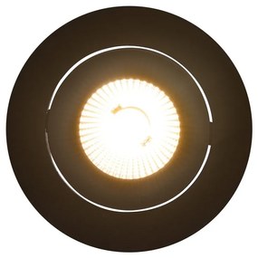 Spot incastrabil baie directionabil LED IP44 Aliki Black