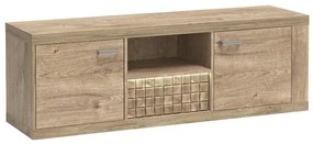 Masă TV/Dulap Nature 12 (cu iluminat LED) (Stejar ribbeck). 1057916
