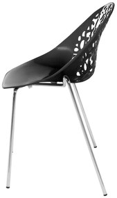 Set mese de sufragerie 4buc. Mumbwa (negru). 1009814