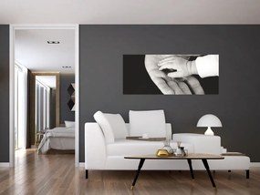 Tablou cu mâini (120x50 cm)