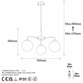 Candelabru Viran - 11000