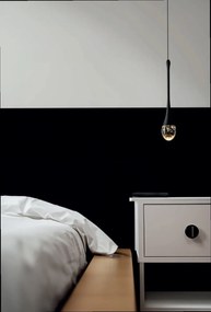 Pendul LED design decorativ DALMA 1 BK