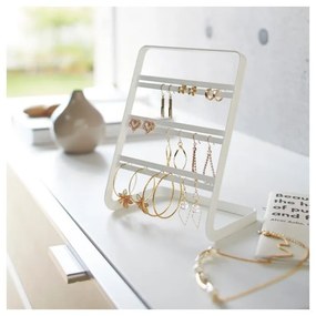 Suport pentru bijuterii YAMAZAKI Branch, alb