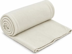 Patura fleece FLEORA, crem deschisă Dimensiune: 200 x 220 cm