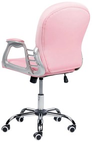 Scaun de birou Princi (roz). 1011246