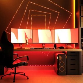 Bandă LED RGB de exterior dimabilă 200xLED 10m IP44 WiFi Twinkly TWD200STP-BEU