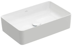 Lavoar baie pe blat alb 56 cm, dreptunghiular, Villeroy  Boch, Collaro