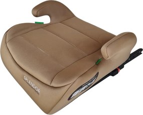 Inaltator auto cu ISOFIX NOVOKIDS Splend'or Edition HF-06, R129 i-Size, 125-150 cm, 15-36 kg, Crem Bej