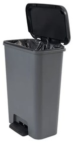 Coș de gunoi din plastic cu pedală 50 l Compatta - Curver