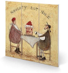 Sam Toft - Naughty But Nice Pictură pe lemn