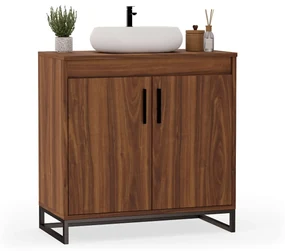 Mobilier de baie sub chiuvetă - Nuc