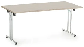 Masa plianta Impress 160 x 80 cm, stejar sonoma