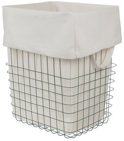 Coș de rufe verde din metal/din material textil 64 l Store-It – Mette Ditmer Denmark