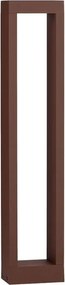 Stalp exterior LED 2700K IP65 DOLIX corten, H-60cm