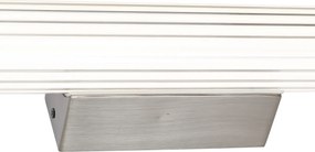 Lampă de perete retro Gunmetal 60,4 cm incl. LED IP44 - Coco