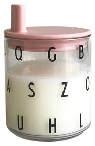 Cană pentru copii Design Letters Grow With Your Cup, roz