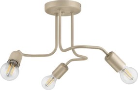 Plafonieră CHARLIE 3xE27/15W/230V bej