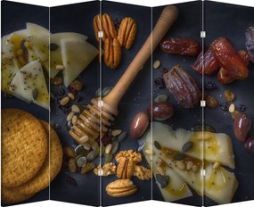 Paravan - Cu fructe uscate (210x170 cm)