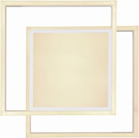 Plafoniera Smart LED CCT dimabila cu telecomanda SQUARES