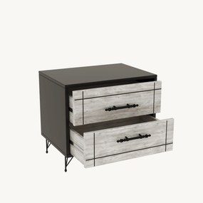 Noptieră Natasha (gri + Negru). 1073564