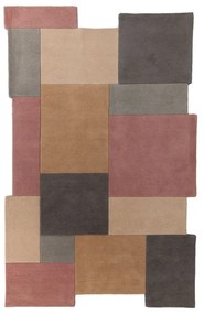 Covor din lână Flair Rugs Collage Earthy, 150x240 cm