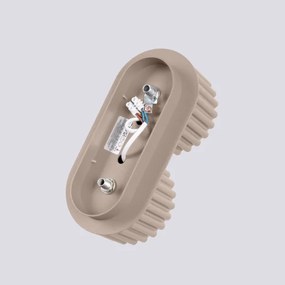 Sollux SL.1818 - Spot AURA cu 2 socluri GX53, 10 W, 230 V, taupe