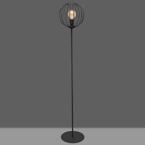 Lampadar MERCURE 1xE27/15W/230V negru