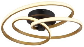 Lustră LED aplicată Globo 67183-40G GLYXAR LED/40W/230V