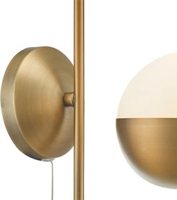 Där Lighting AND0742 - Aplică de perete ANDRE 1xE14/11W/230V alamă