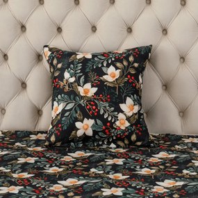 Husa pentru perna din microfibra WINTER MAGNOLIA 45x45 cm, colorat