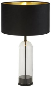 Veioza/Lampa de masa design decorativ Oxford negru