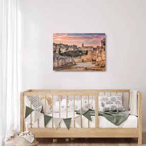 Tablou pe sticlă - Gravina în Puglia, Italia (70x50 cm)