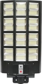 Lampa solara LED iluminat stradal 1200W, 6500K, IP65 cu panou solar senzor de miscare telecomanda