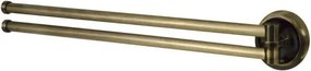Bara dubla portprosop bronz Bisk Deco 48 cm