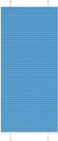 vidaXL Jaluzea plisată Albastru 85x200 cm Lățime țesătură 84,4 cm