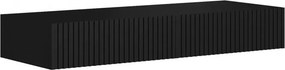 Consolă suspendatăă Nicole 100 cm - negru mat